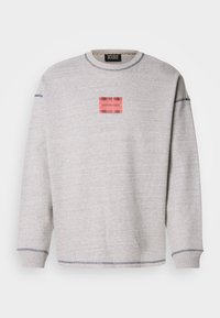 LOOSE FIT LABEL - Mikina - grey melange