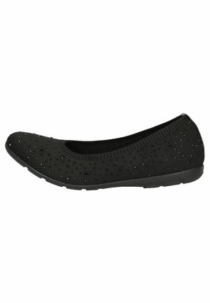Ballet pumps - black knit