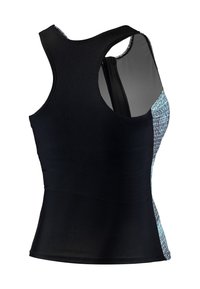 BECO the world of aquasports TANKINI  RACERBACK  - T-shirt de surf - türkis schwarz