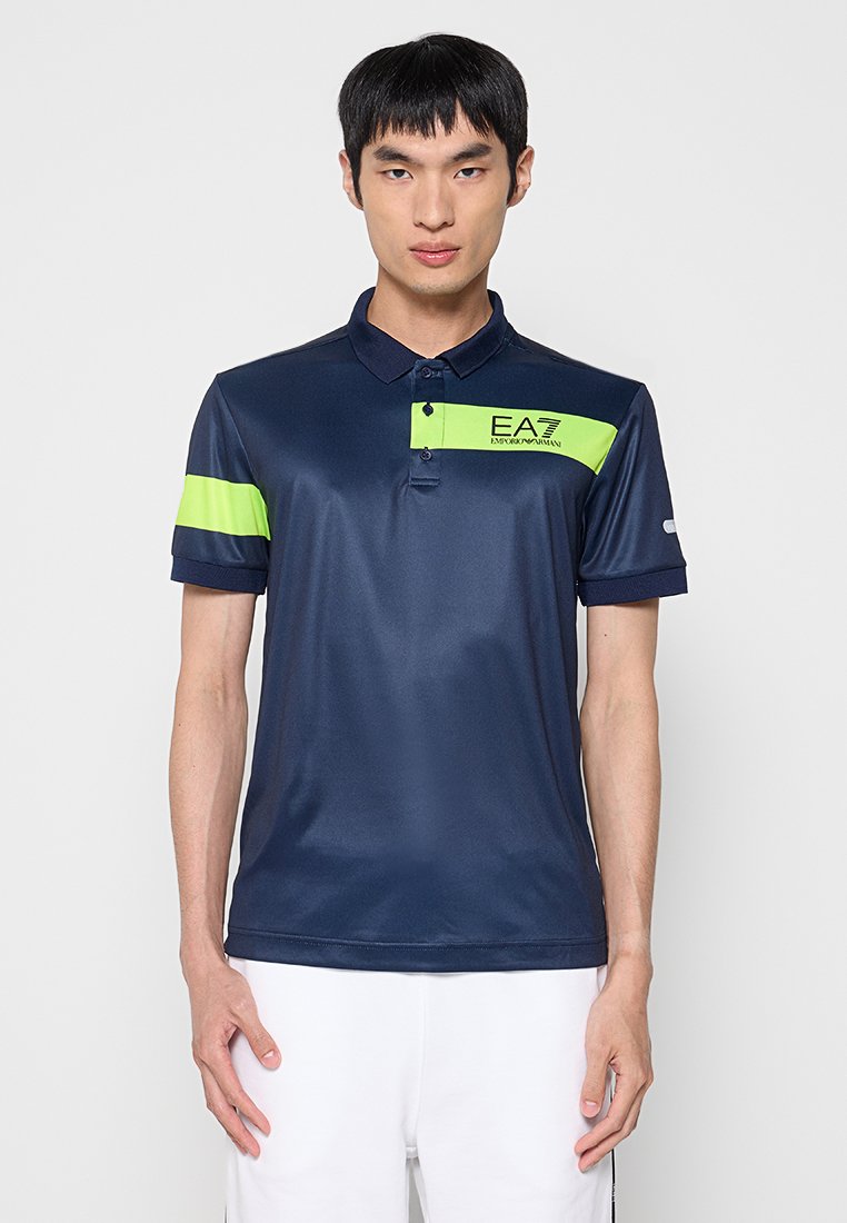 EA7 Emporio Armani Poloshirt blauw
