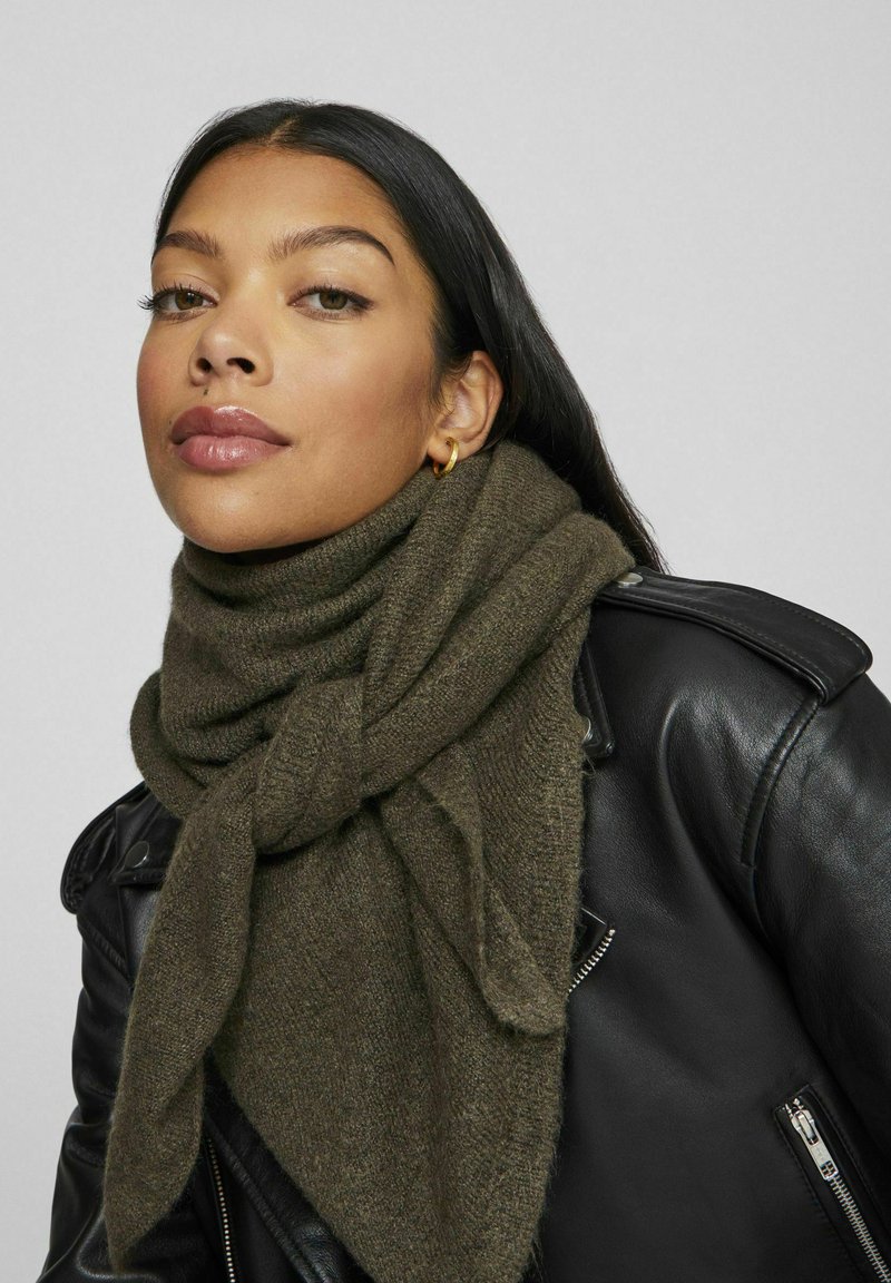 VILA SCHAL STRICK - Écharpe - gothic olive