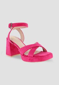 Blogger Sandalias con plataforma - rosa