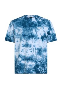 TIE DYE GRAPHIC - Triko s potiskem - blue tie dye print