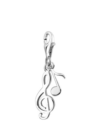 CLEF MUSIC - Pendentif - silberfarben