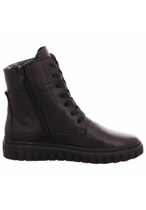 Wedge Ankle Boots - schwarz