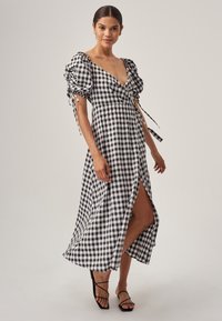 THE FATED MIMMI WRAP - Jurk - gingham