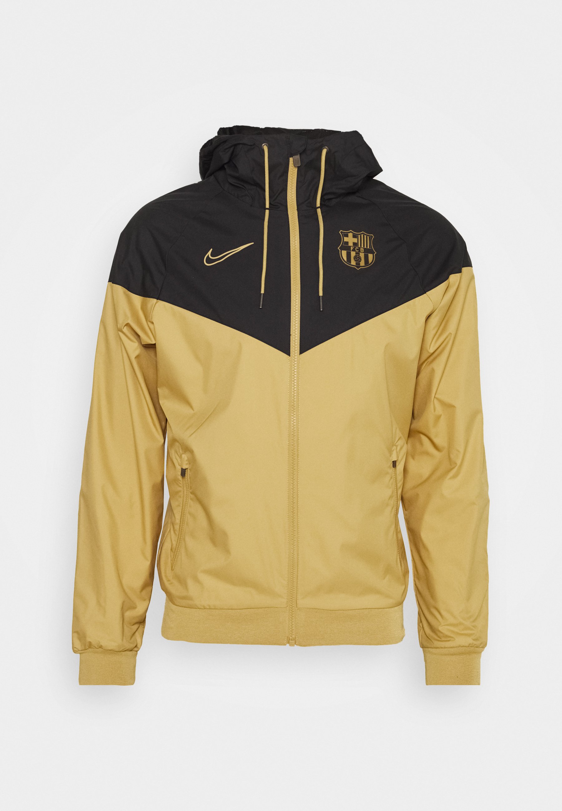 fc barcelona black and gold jacket