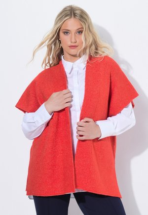 SHRUG SHORT SLEEVE - Vest - red