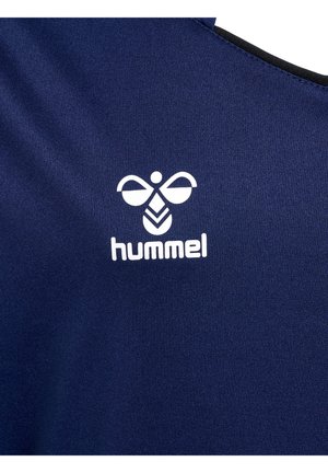 HMLCORE XK  - T-shirt à manches longues - stone blue denim