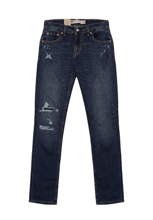Jeans a sigaretta - blu denim