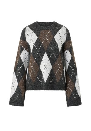 Ellos Collection, PULLOVER MIT BREITEN ÄRMELN - Strickpullover - graubraun