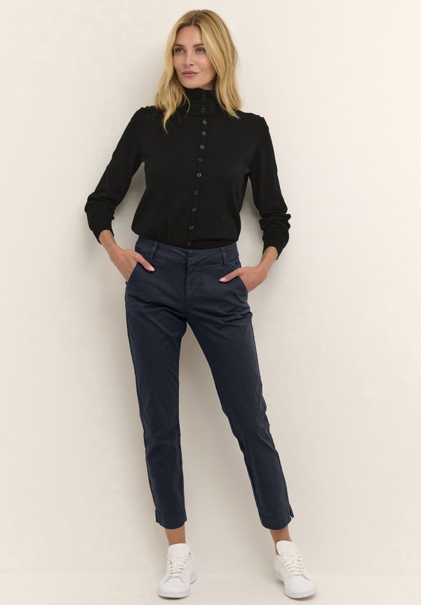 METTE - Trousers - midnight marine4