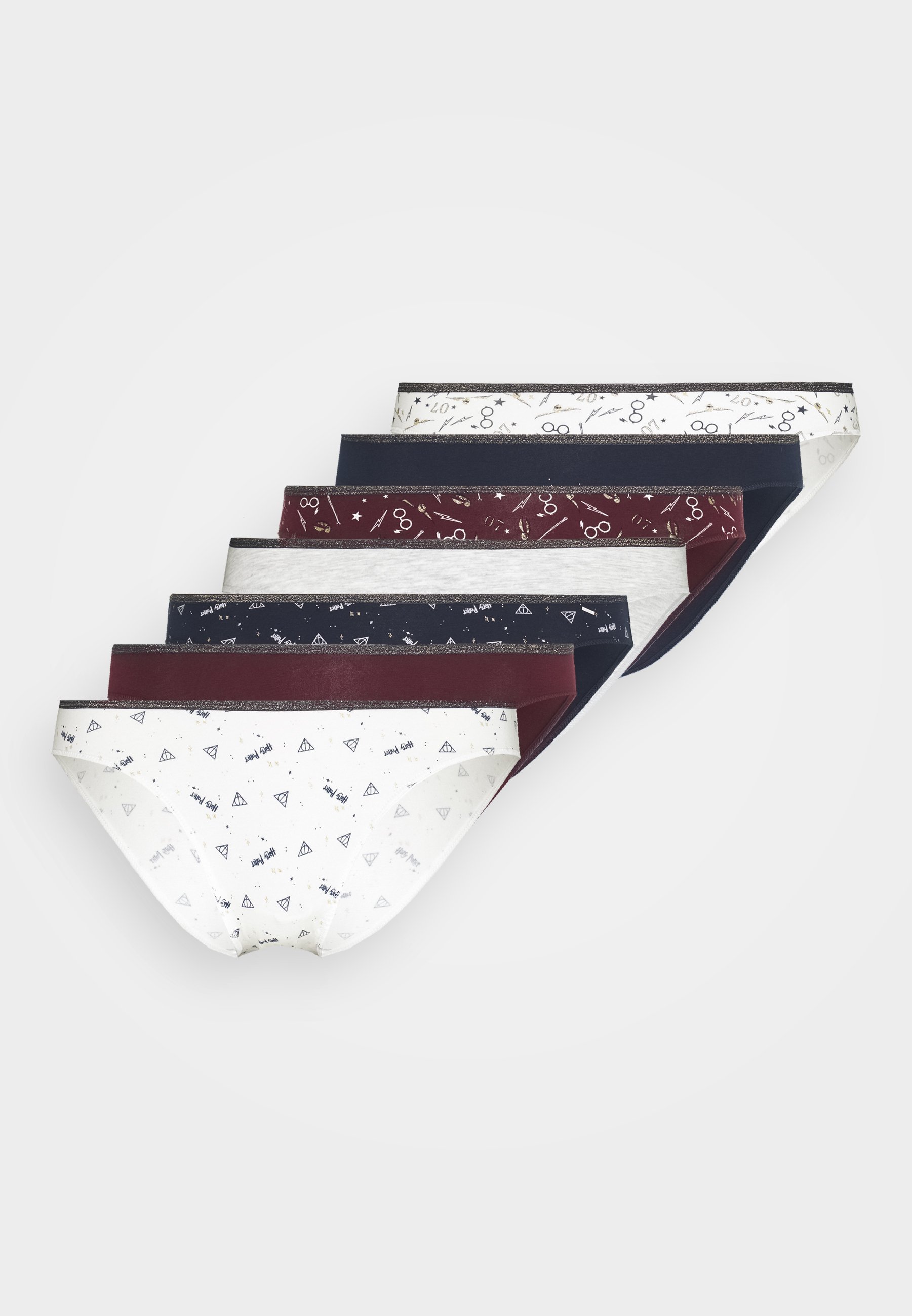 Women Secret Harry Potter 7 Pack Briefs Blue Bla Zalando Se