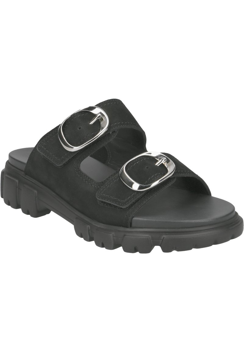 Damen Sneaker | Paul Green Pantolette flach schwarz - ZN67457 Damen Sneaker | Paul Green Pantolette flach schwarz - ZN67457