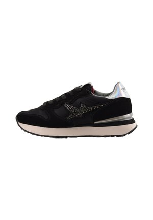 Sun68, STARGIRL STRASS LOGO - Baskets basses - nero