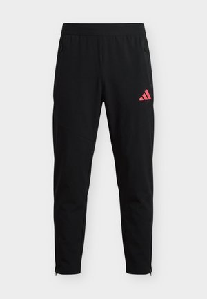 adidas Performance, TIRO TRAVEL PANTS - Træningsbukser - black/power pink