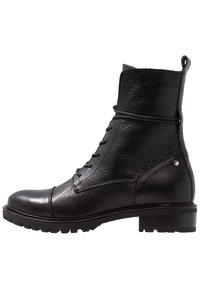 Zign Botines con cordones - black