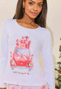 Lipsy REGULAR FIT - CHRISTMAS SET - Pyžamo - white