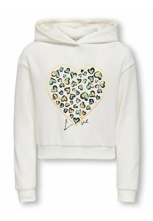 Hættetrøje - cloud dancer