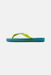 Havaianas BRASIL LOGO UNISEX - T-sandali - amazonite blue