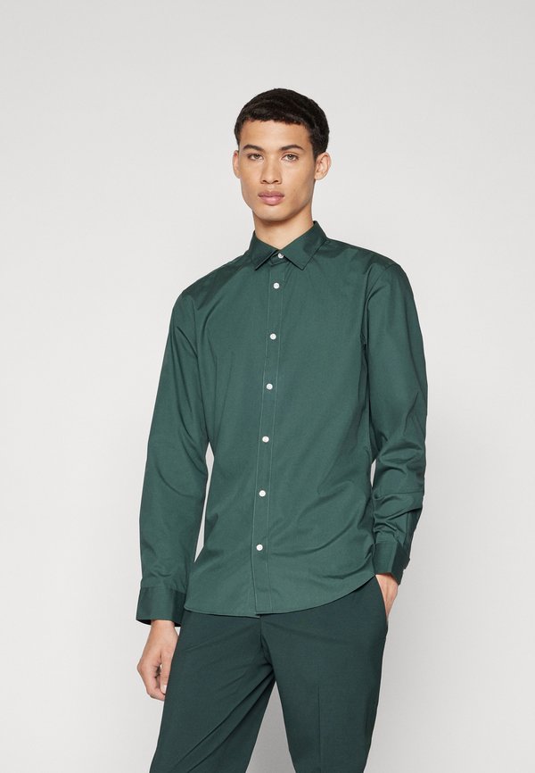 JJJOE PLAIN - Shirt - darkest spruce