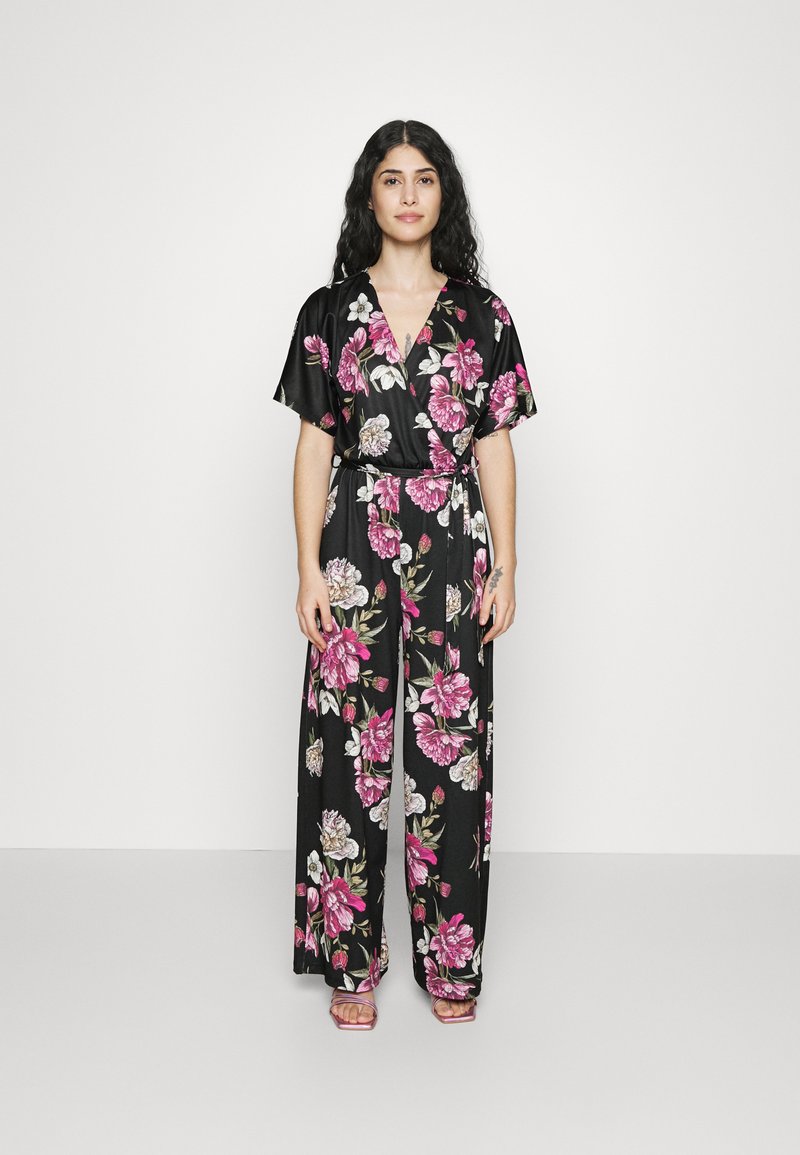 Anna Field Petite Jumpsuit black/ multicoloured/schwarz Zalando.de