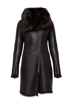 Wintermantel - dark brown
