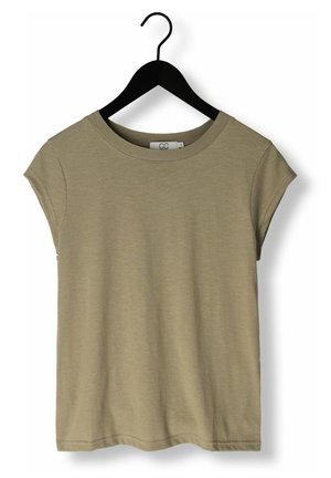 Coster Copenhagen T-shirt basic - olijf