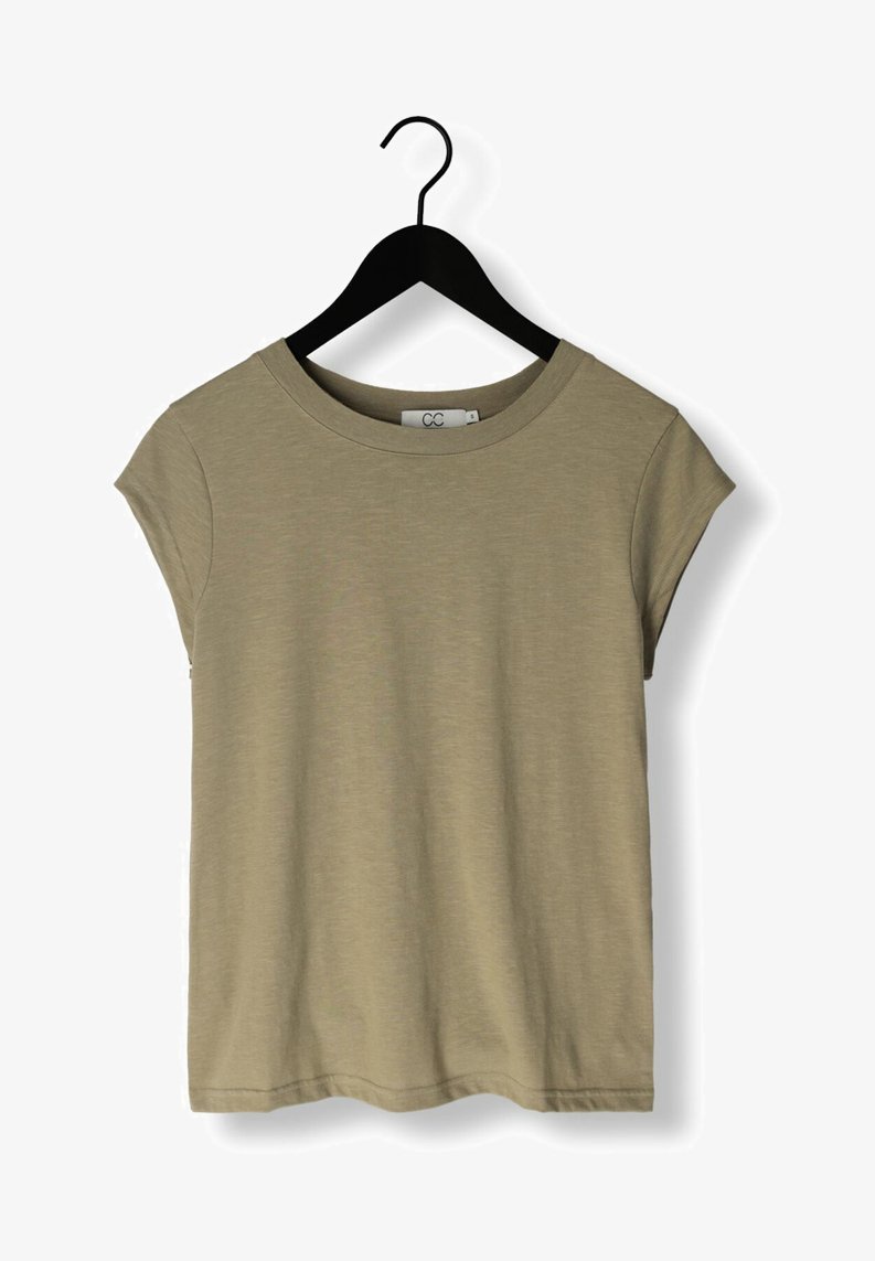 Coster Copenhagen T-shirt basic - olijf