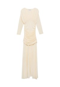 LONG DRAPED - Maxi dress - off-white