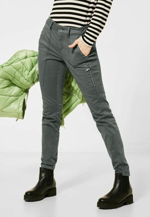 Stoffhose - evergreen