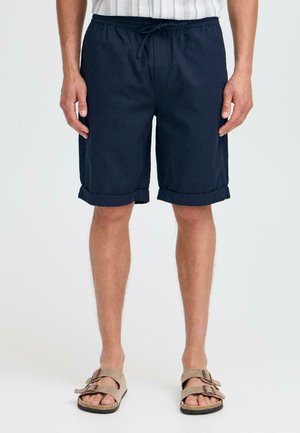 SDLINAU LINEN MIX - Shorts - insignia blue