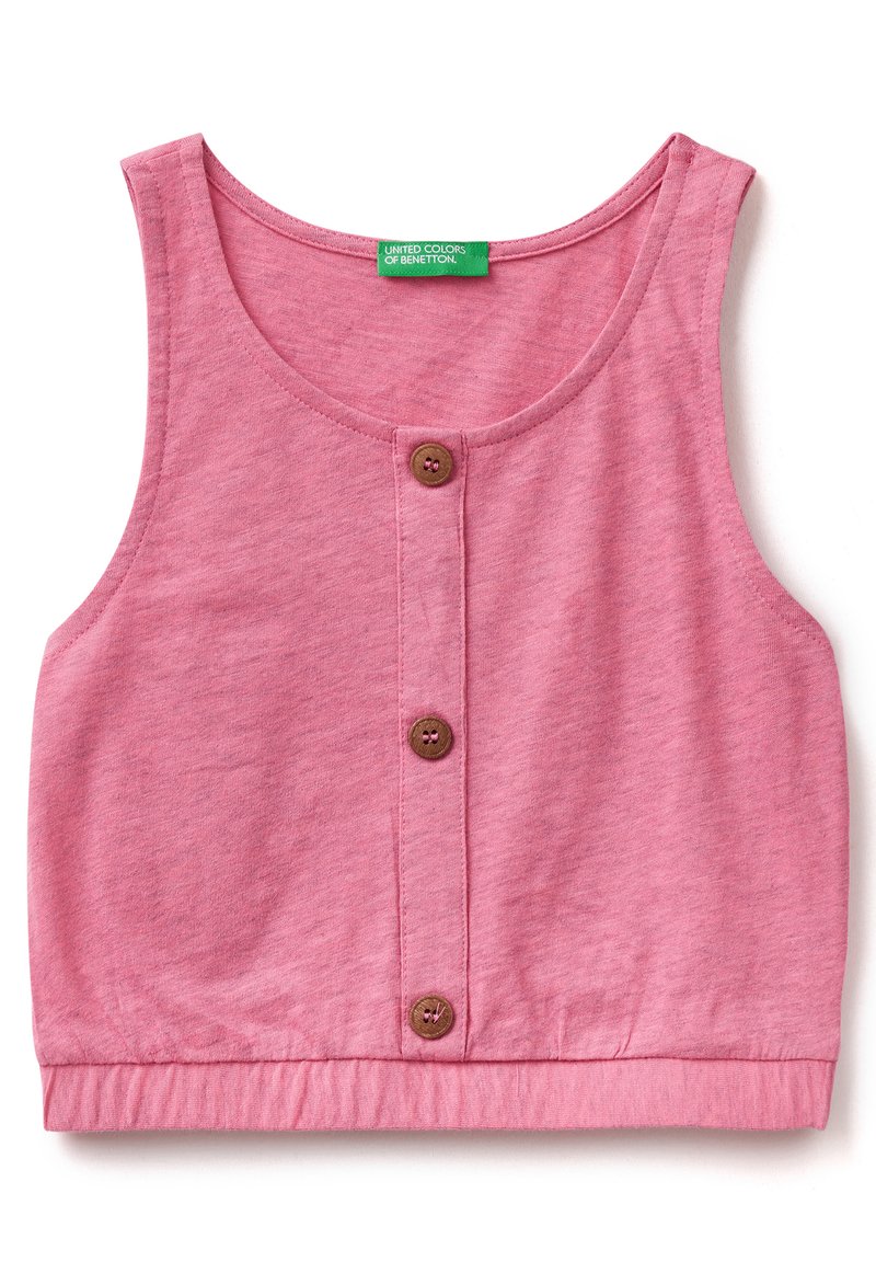 United Colors of Benetton Top donkerroze United Colors of Benetton Top donkerroze