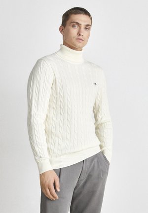 TURTLE NECK - Neule - cream