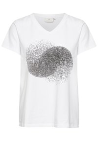 KAVERA - Marškinėliai su spaudiniu - optical white