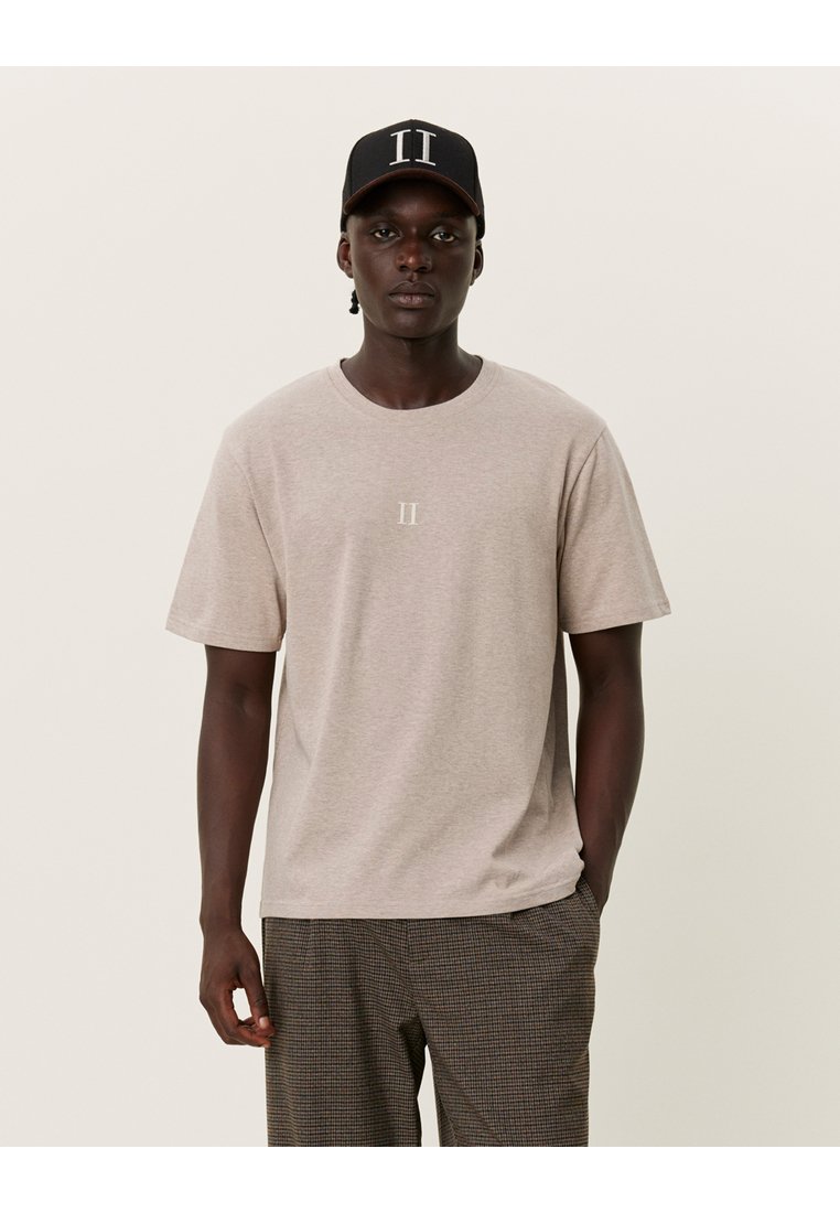 Les Deux - MINI ENCORE - T-shirt imprimé - dark sand melange/ivory, Agrandir