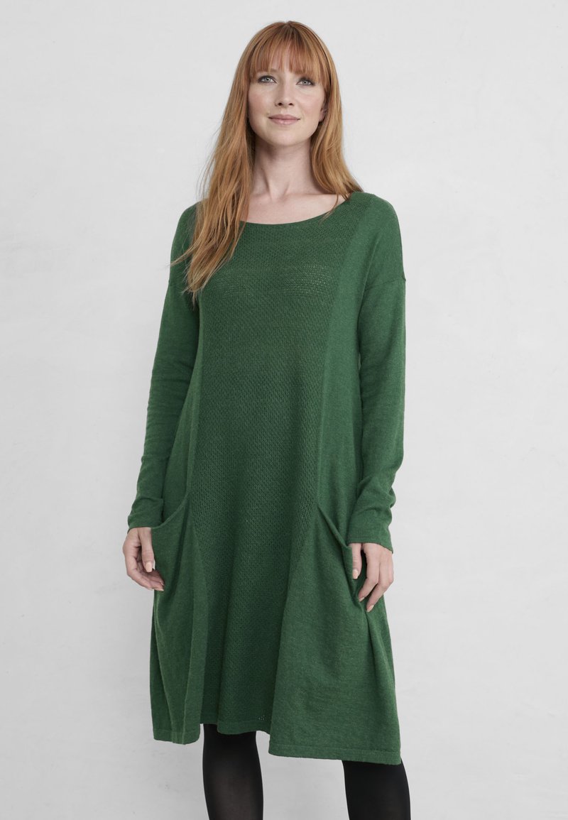 Seasalt Cornwall CORNWALL HEARTFELT Jumper dress evergreen/green Zalando