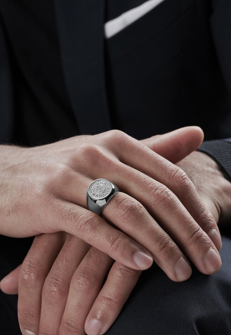 LUCLEON LAIF - Ring - steel silver