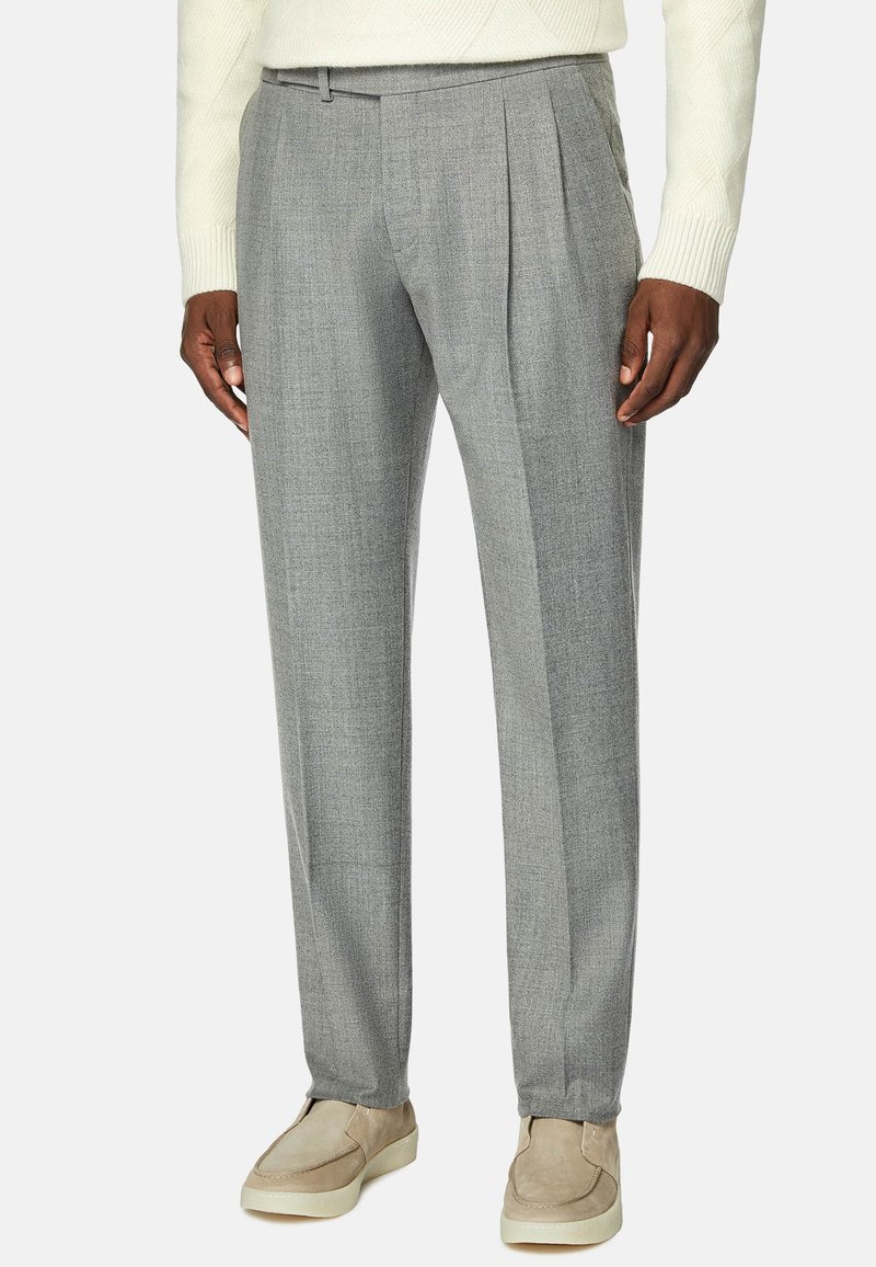 Boggi Milano Chino stiliaus kelnės - light grey