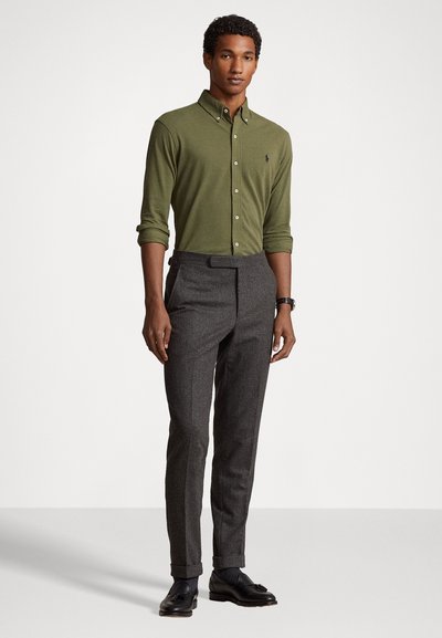 Polo Ralph Lauren LONG SLEEVE - Majica - dark sage