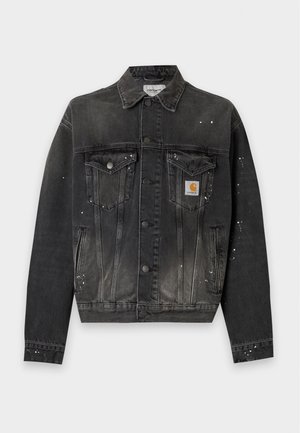 Carhartt WIP, HELSTON - Τζιν μπουφάν - black
