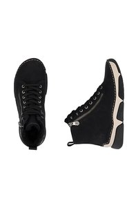 Rieker Bottines à lacets - schwarz