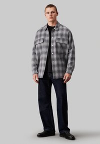 Calvin Klein Jeans Camicia - white   grey check