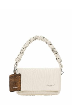 MEDIUM WITH ENGRAVINGS - Kabelka - beige