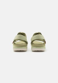 Merrell TERRAN 4 BACKSTRAP - Käimissandaalid - mosstone