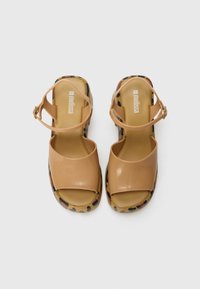 Melissa LINA - Sandálias de plataforma - beige