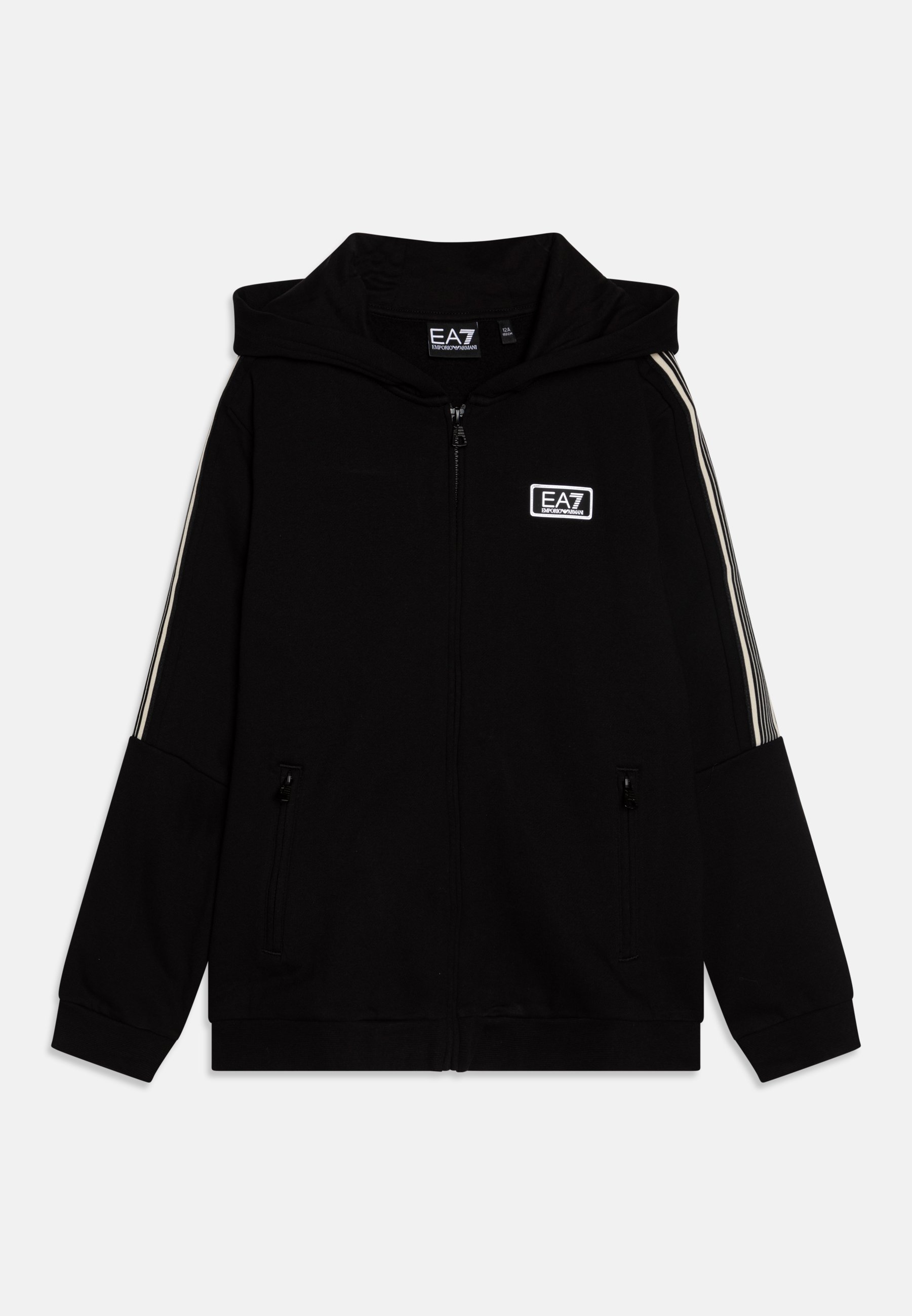 EA7 Emporio Armani UNISEX Felpa con zip black/nero
