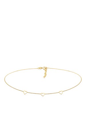 CHOKER HEARTS CUT OUT - Kaulakoru - gold-coloured
