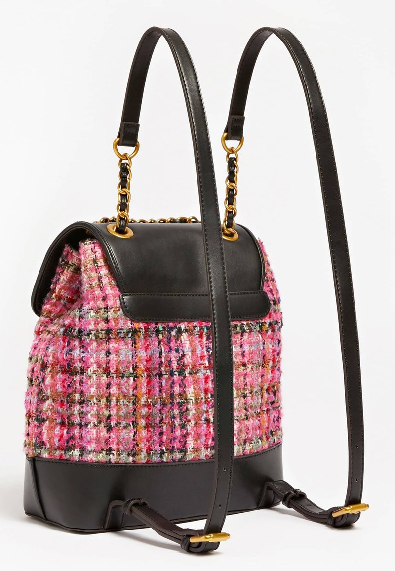 Guess KIMI TWEED Zaino fuchsia/lilla