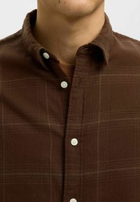 Selected Homme SLIMOWEN-BRUSHED NOOS - Camisa - demitasse